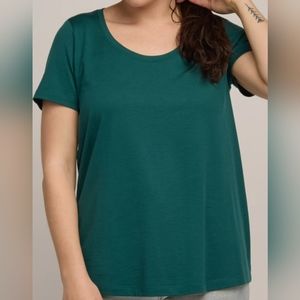 Wool& Stella Scoop neck Tee 3x